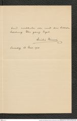 Nachlass Franz Steindachner, Brief von Emilio Ninni an Franz Steindachner (12.11.1910), Inv.Nr. 366.02, Seite 3